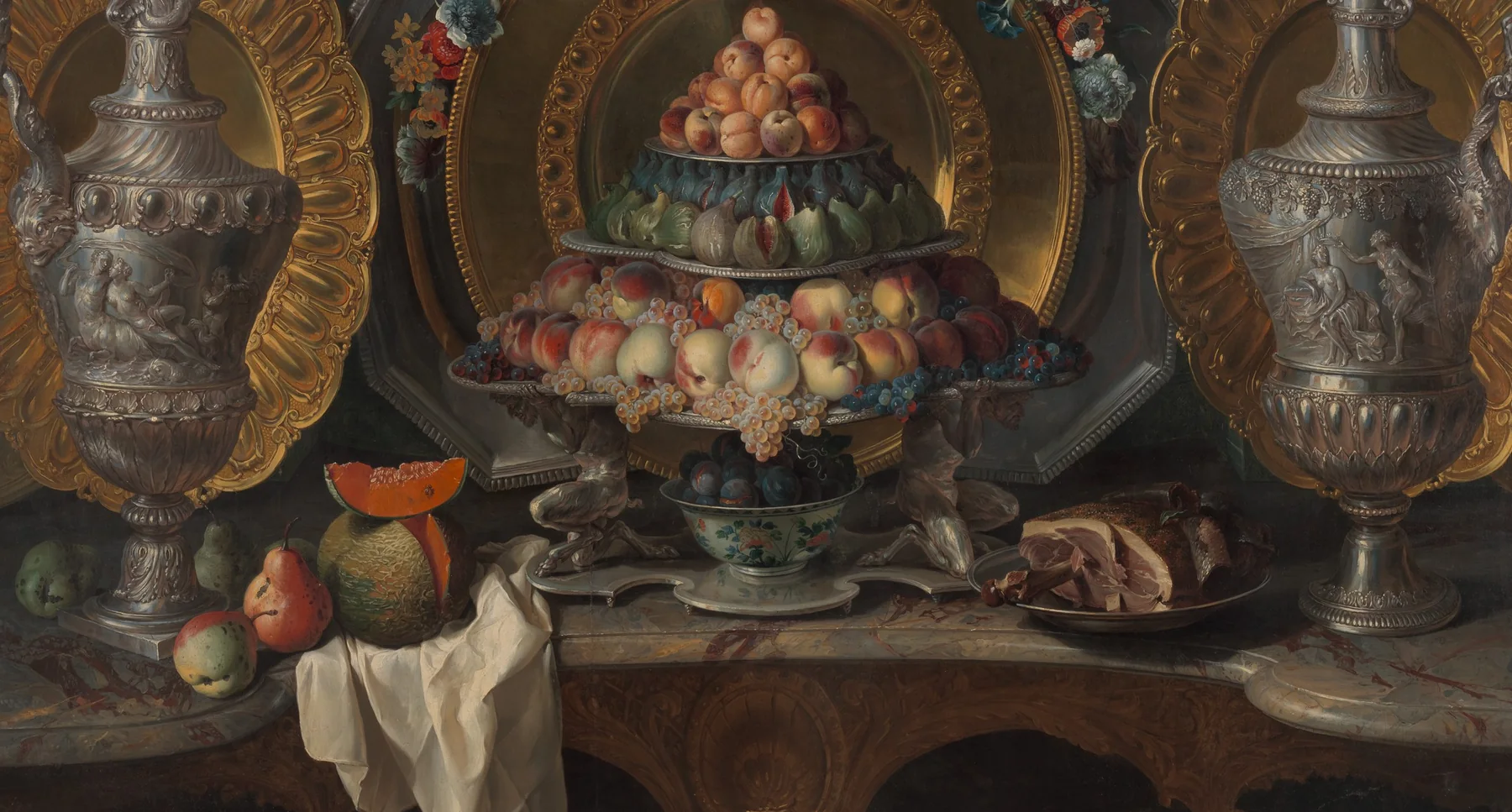 Still Life with Silver, detail